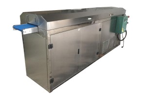 Automatic small protein bar chocolate enrobing production line